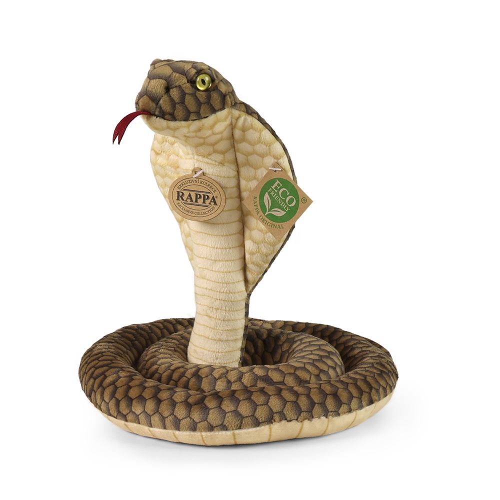 Peluche serpente cobra 127 cm ecologico