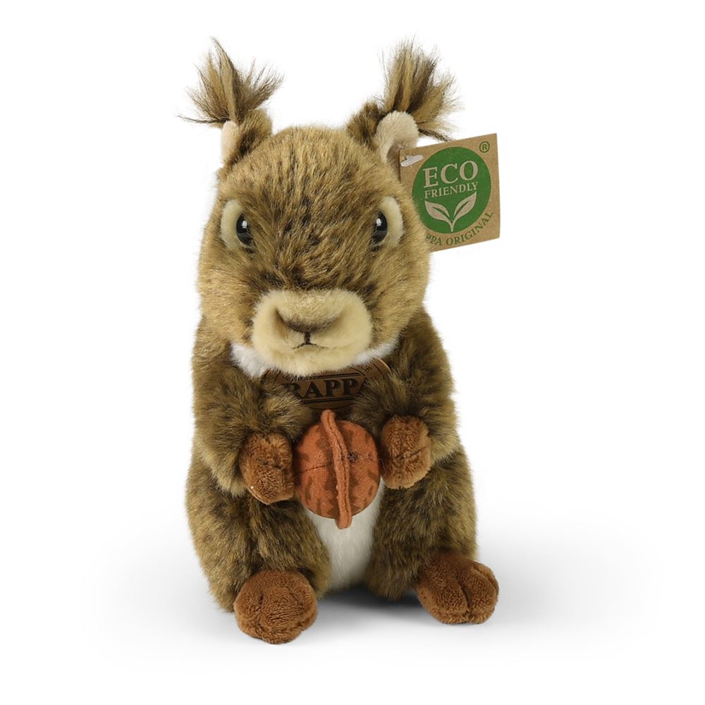 Pluche eekhoorn 17 cm eco-vriendelijk