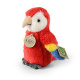 Peluche Ara rossa 16 cm ecologica - afbeelding 1