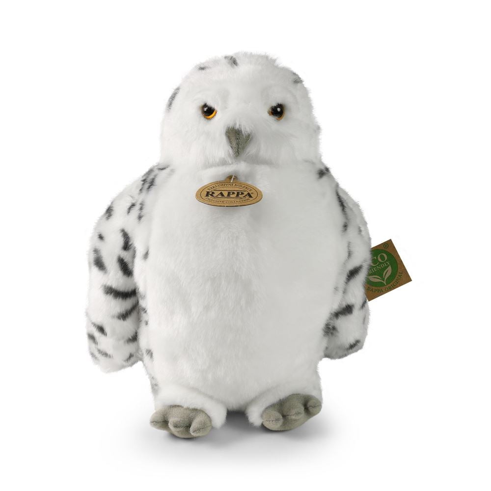 Peluche gufo bianco 28 cm ecologico
