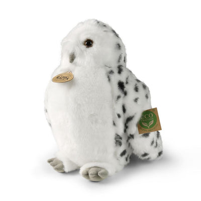 Peluche gufo bianco 28 cm ecologico