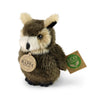 Peluche gufo cornuto grande 13 cm eco-ven