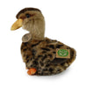Pluche eend 19 cm eco-friendly