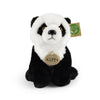 Peluche panda 23 cm ecologico morbido