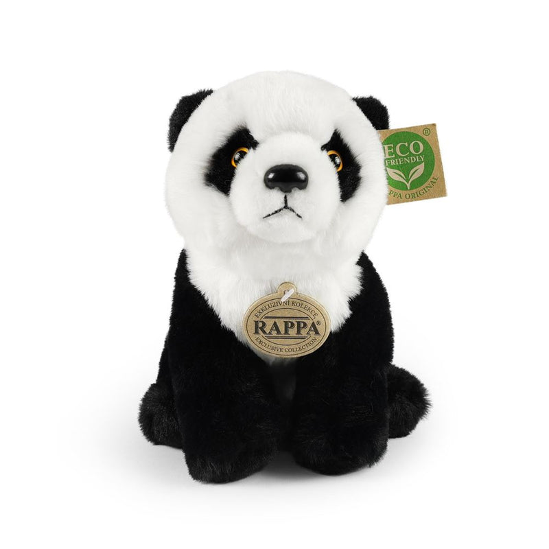 Peluche panda 23 cm ecologico morbido
