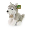Peluche husky 23 cm eco-friendly morbido