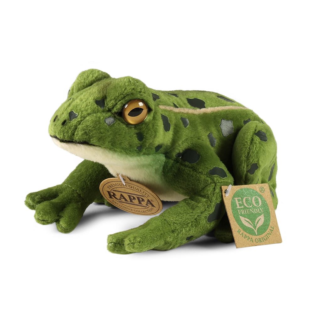 Rana peluche 19 cm ecologica