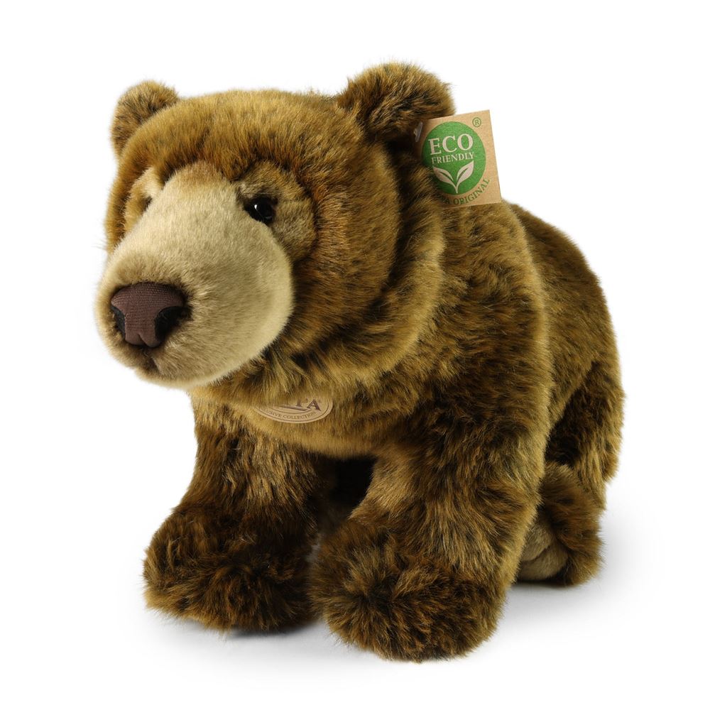 Oso pardo de peluche 47 cm ecológico