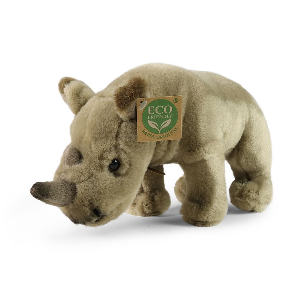 Peluche rinoceronte 23 cm ecologico