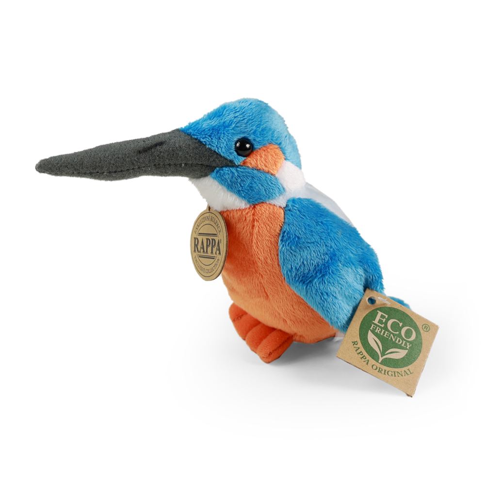 Martin pescatore peluche 12 cm ecologico
