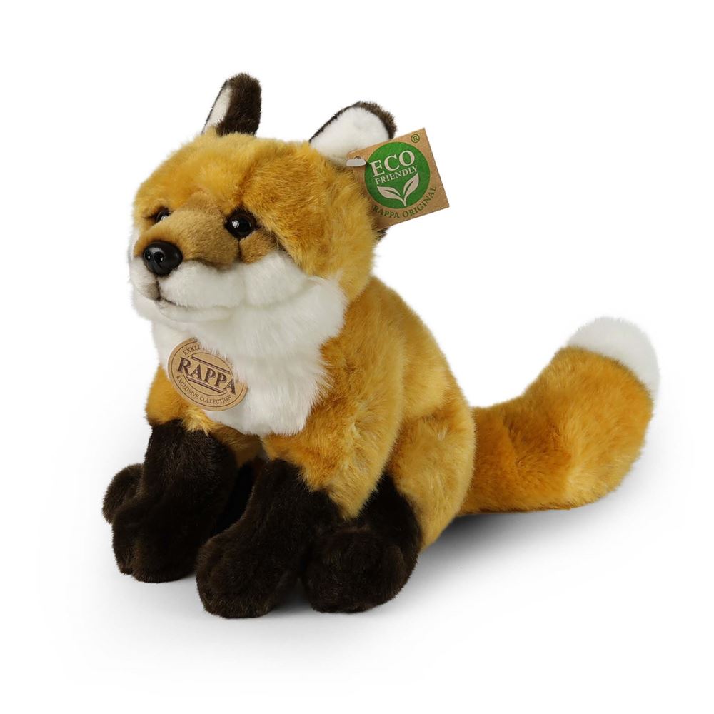 Peluche volpe 28 cm ecologica