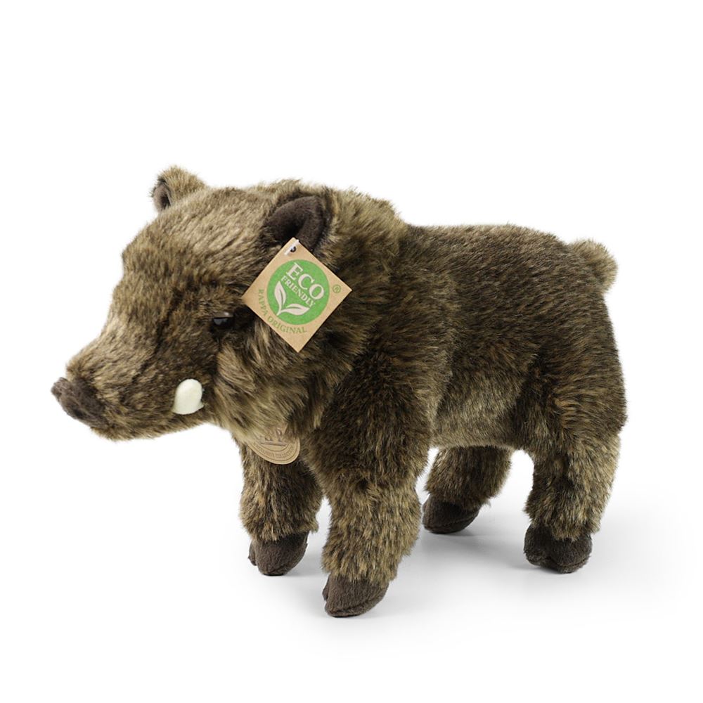 Peluche cinghiale 30 cm eco-friendly