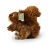 Ardilla de peluche 17 cm ecológica