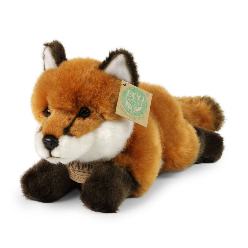 Rappa serie eco friendly - volpe di peluche - 23 cm - morbida - ecologica