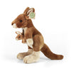 Pluche kangoeroe met welp 27cm eco-vrien