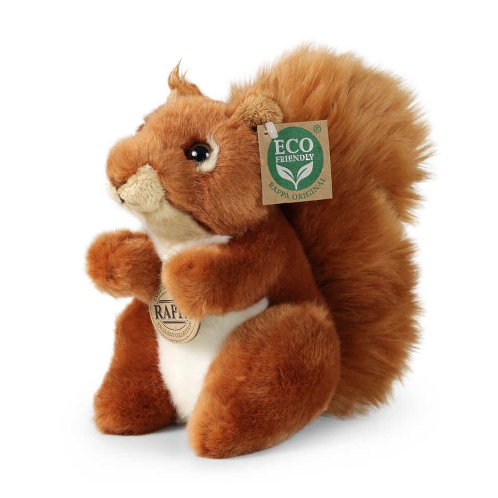 Scoiattolo peluche 18 cm ecologico