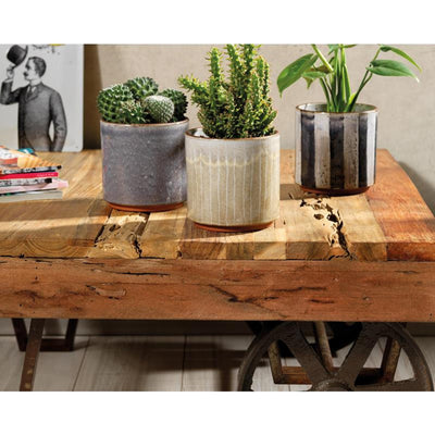 Vaso da fiori Decoris terracotta ø13x12,5cm