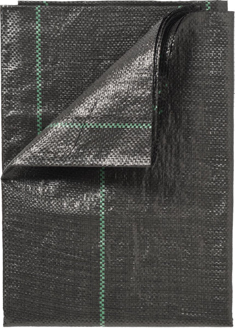 Nature - gronddoek - 3,3 x 5m - 100 g m² - zwart - anti-worteldoek