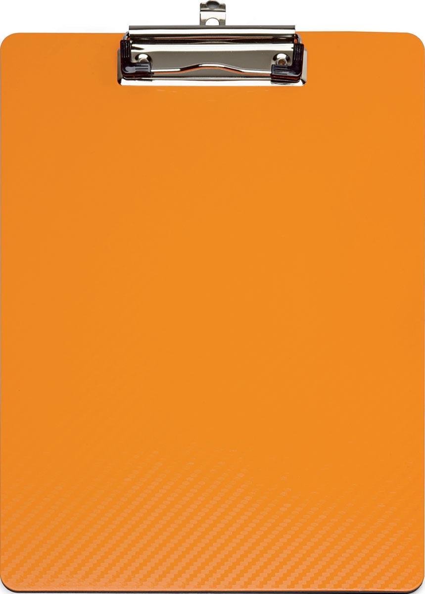 Portapapeles Maul flexx con abrazadera para cabeza a4 naranja