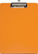 Maul clipboard flexx with head clamp a4 orange