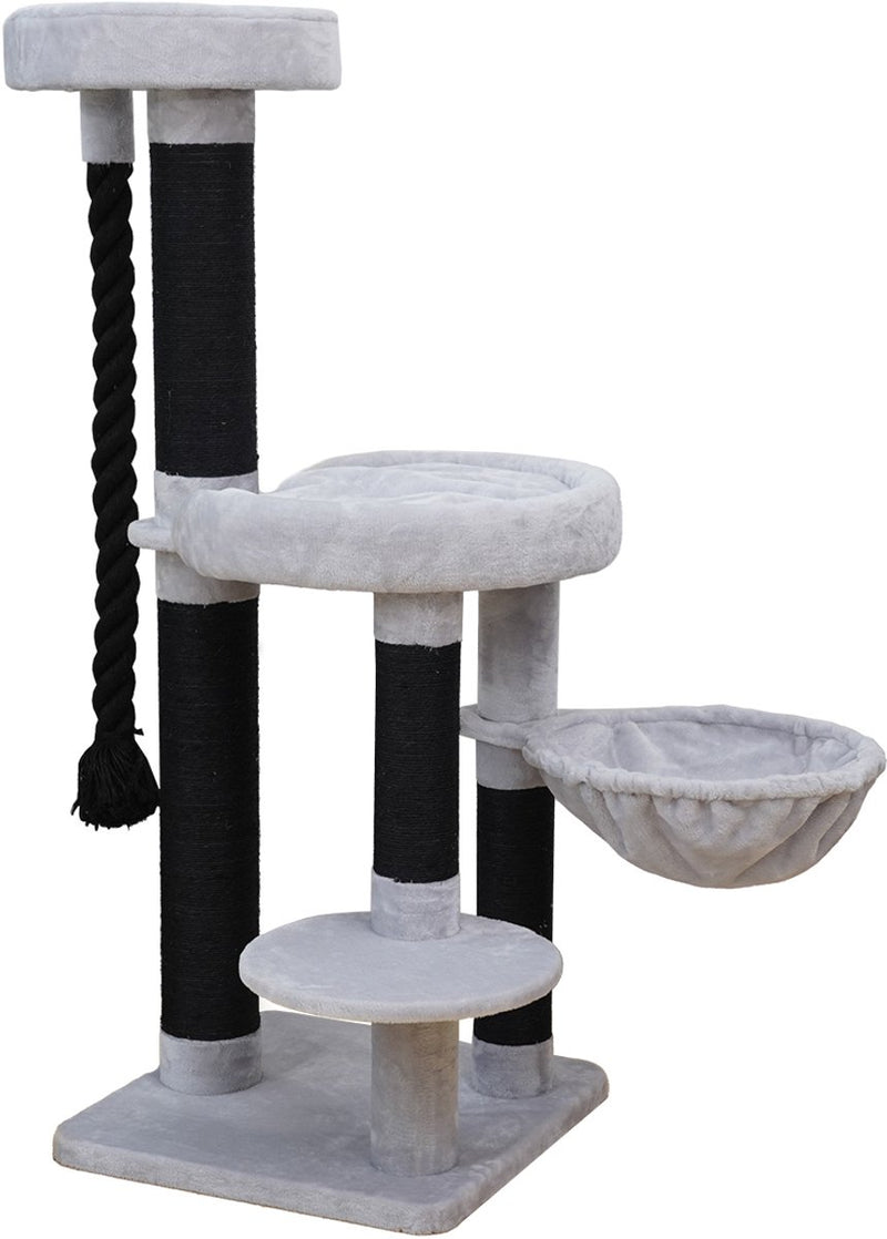 Tiragraffi Ebi nairobi grigio nero 60 x 60 x 154 cm - cat