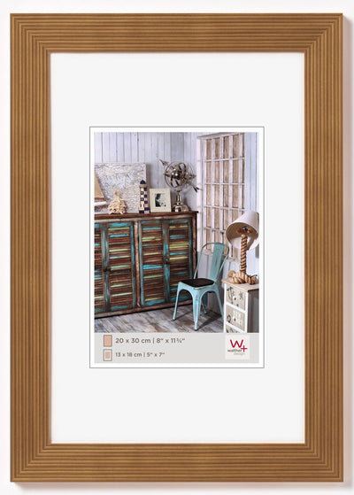 Walther grado - cornice in legno - misura foto 20x30cm - rovere