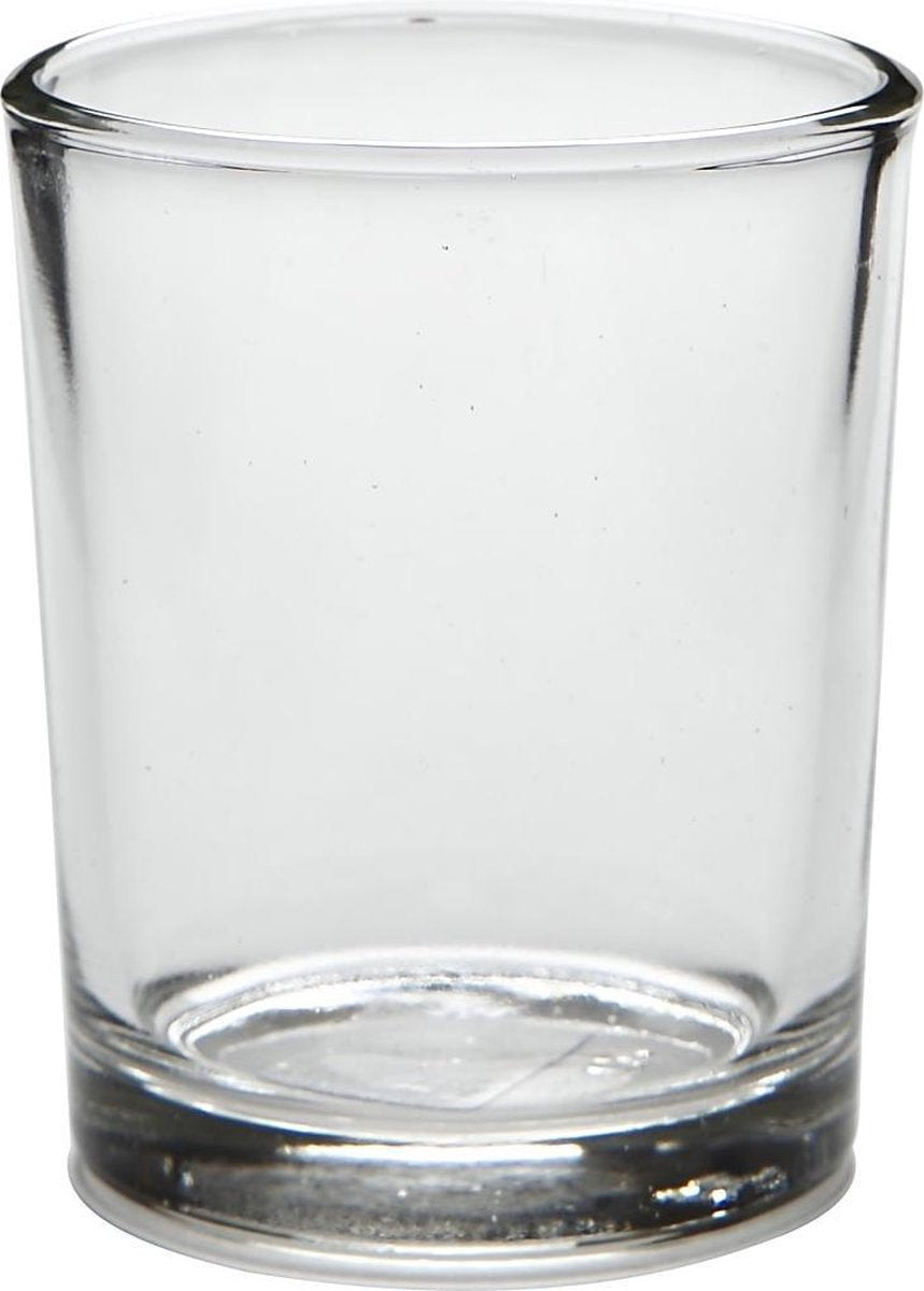 Creativ company tea light, h: 6.5 cm, d 4.5-5.5 cm, 120 ml, 12 pieces 1 box