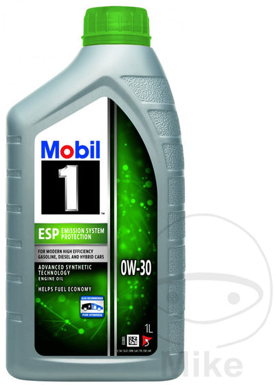 Mobil 1 esp 0w-30 – aceite de motor totalmente sintético – 1 litro