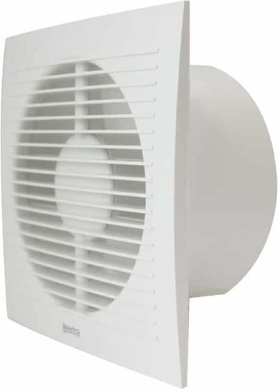 Europlast badkamerventilator 125 mm wit met timer en vochtsensor - ee125ht