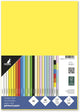 Merkloos sans marque kangaro papier - formaat a4 - 80 grams - kanarie geel - pak 100 vel