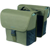 Borsa per biciclette a doppia bicicletta Basil Go Mik 32 litri 14 x 27 x 31 cm Verde scuro