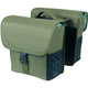 Borsa per biciclette a doppia bicicletta Basil Go Mik 32 litri 14 x 27 x 31 cm Verde scuro