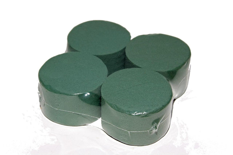 Set di cilindri bagnati in schiuma floreale Hbx natural living da 4 pezzi