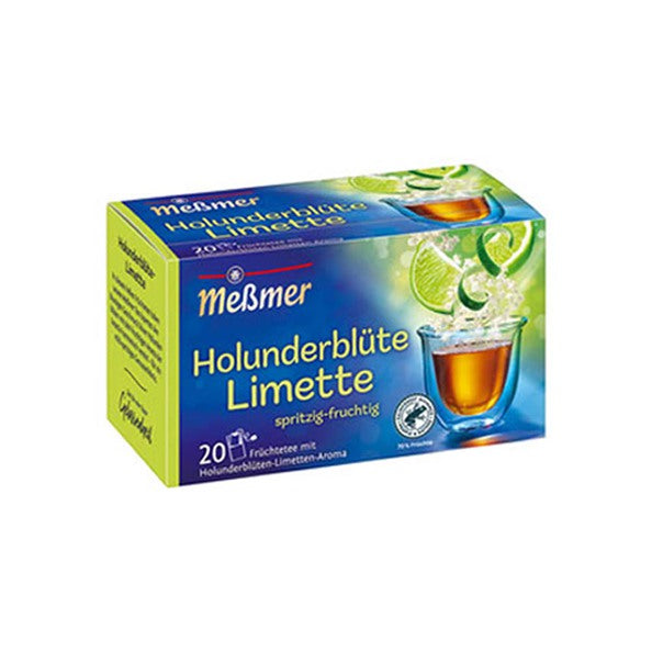 Messmer holunderblute limette 20x 2.50gr (10 pezzi)