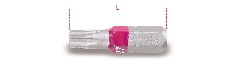 Beta 860RTX 15 bit 1 4 Torx resistente a la manipulación
