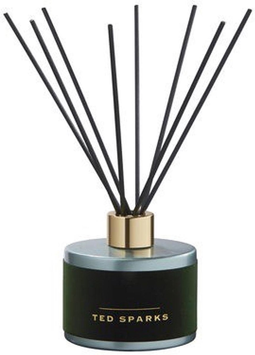 Ted Sparks - barras de fragancia - perfume para el hogar - perfume de interior - barras de fragancia para el hogar - embalaje de lujo - musgo sándalo
