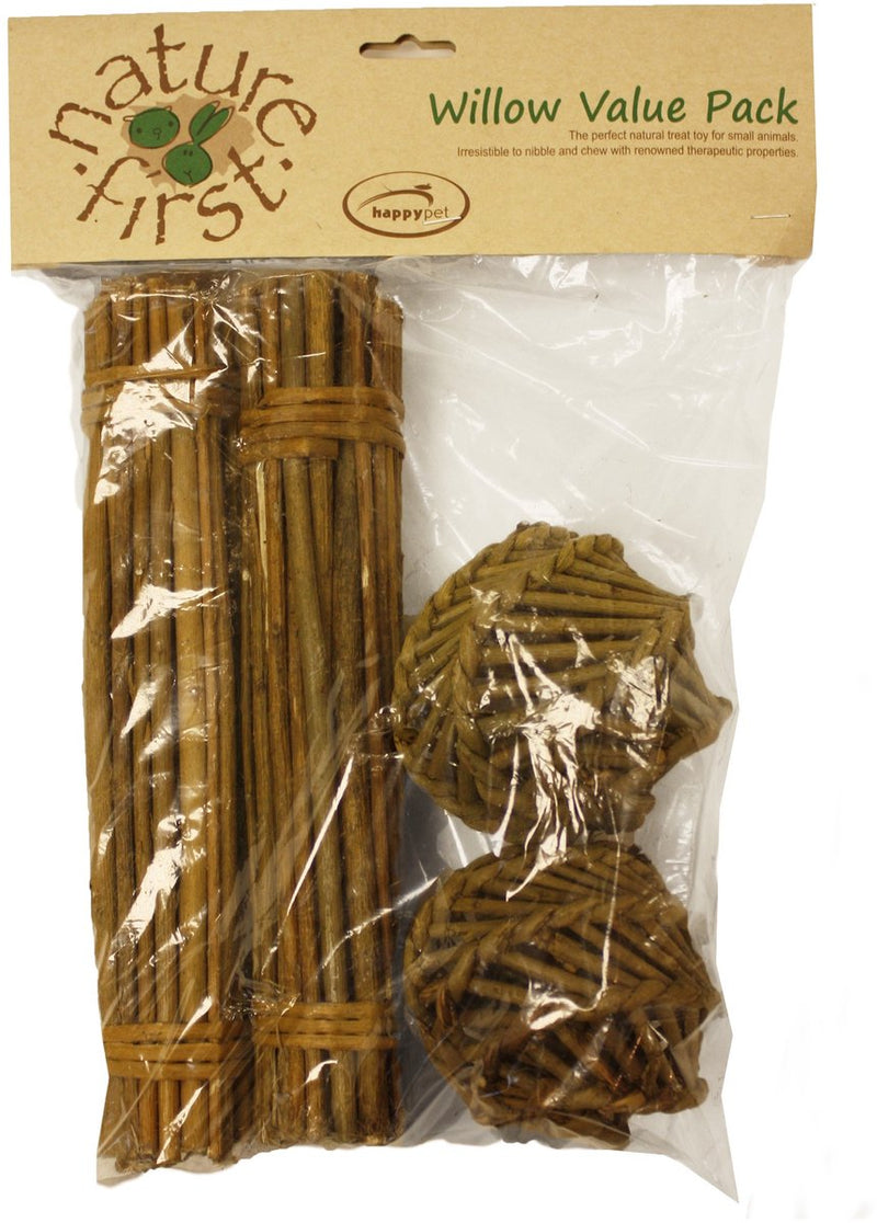 Happy Pet Wilgen Value Pack 2 bastoncini 2 palle