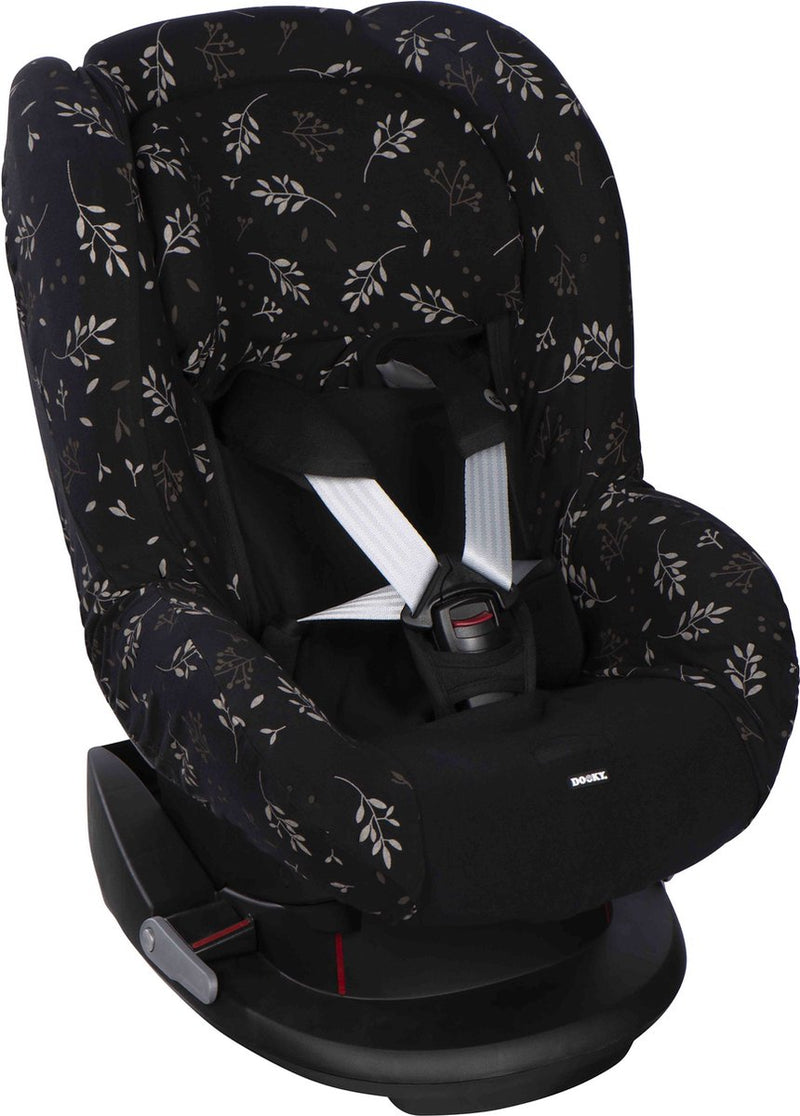 Coprisedile Dooky gruppo 1 coprisedile auto romantic leaves nero - coprisedile auto universale maxi cosi cabriofix, coprisedile maxi cosi poetry, coprisedile maxicosi, cybex e altro ancora - coprisedile auto baby universale