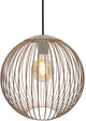 Lampada a sospensione Eglo Lindero - E27 - ø 32 cm - color sabbia beige