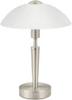 Eglo solo 1 tafellamp - e14 - 26 cm - grijs wit - dimbaar