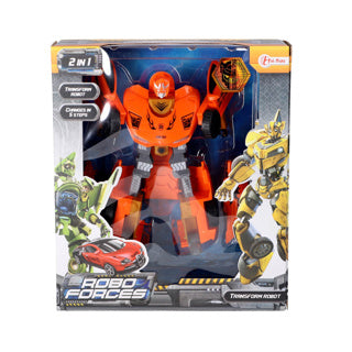 RoboForces Transform Auto Robot Green
