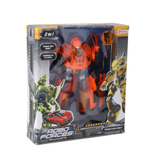 RoboForces Transform Auto Robot Green