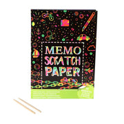 Memo Paper Scratch A4 50 Foglio+2 penne - afbeelding 2