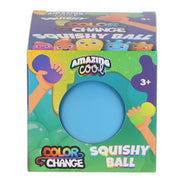 Amazing cool fidget squishy color change bal 6,5 cm assorti | 12 stuks - afbeelding 2