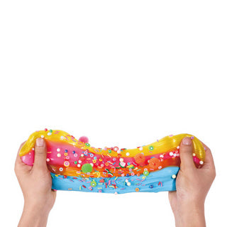 Amazing cool mega slime mixset 6 potjes met accessoires | 2 stuks