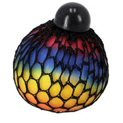 Agitazione a sfere a palla arcobaleno mesh 6 cm - afbeelding 2