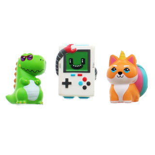 Incredibili fantastici amici squishy 3 assorti