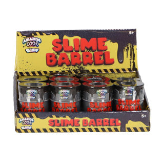 Incredibile slime nero fresco in barile di petrolio 75 grammi | 12 pezzi