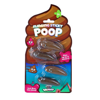 Amazing cool plakpoep schieten 4 stuks | 4 stuks