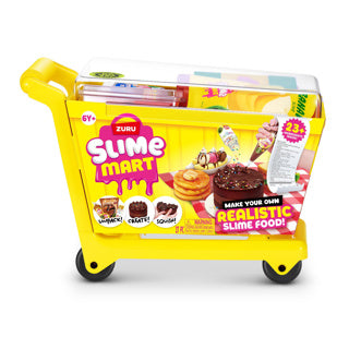 Carrello della spesa impostato per il mercato dello slime